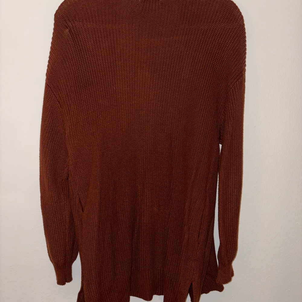 Rust Knit Sweater